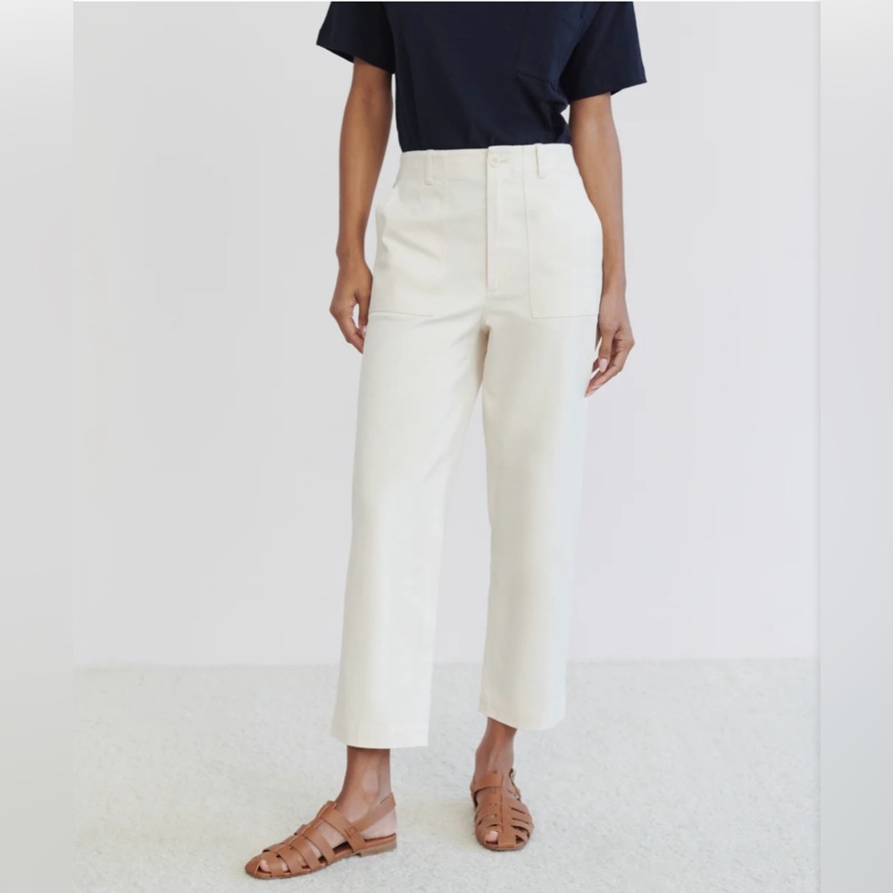 Jenni Kayne Ranger Trouser Ivory size 4
